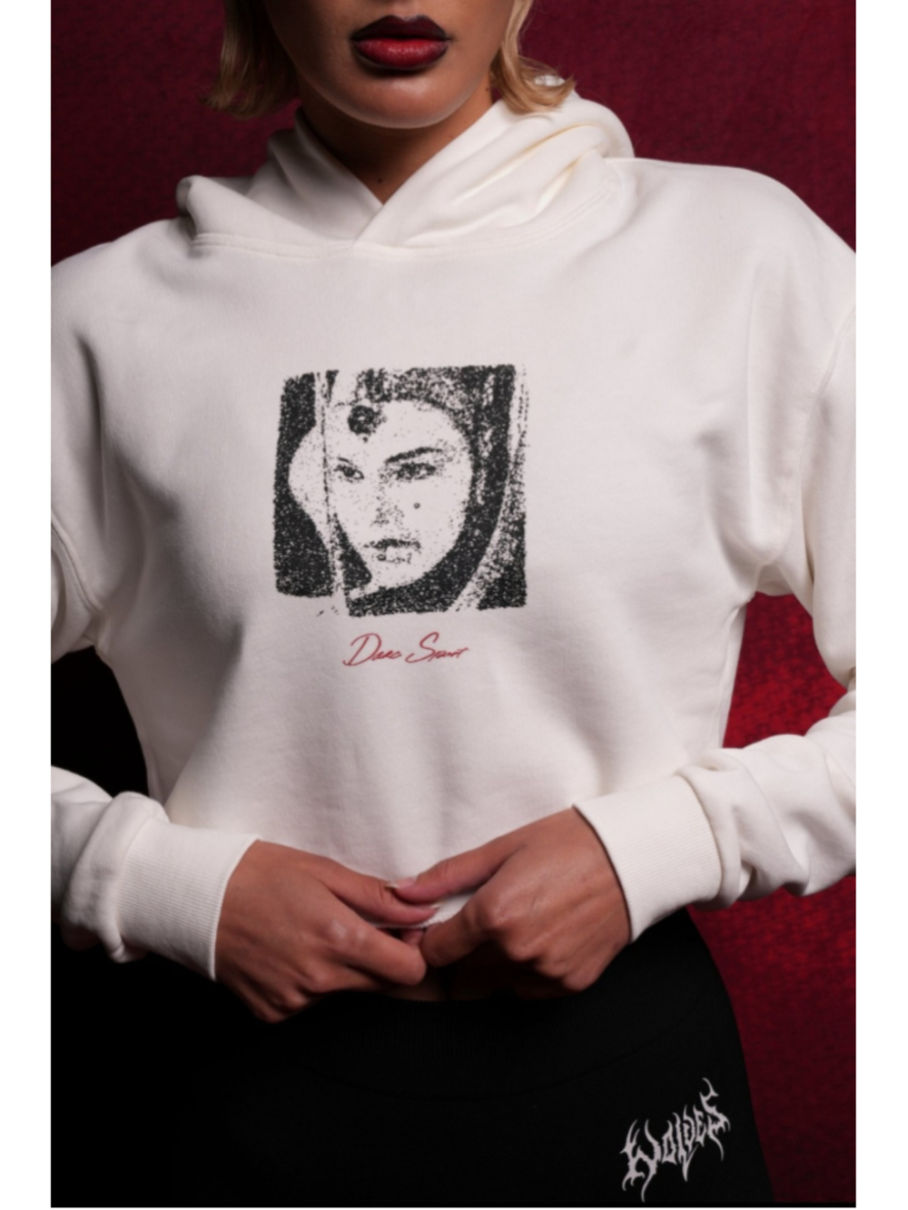 Darc Sport She Star Wars Padme the Queen Cropped Hoodie • XS